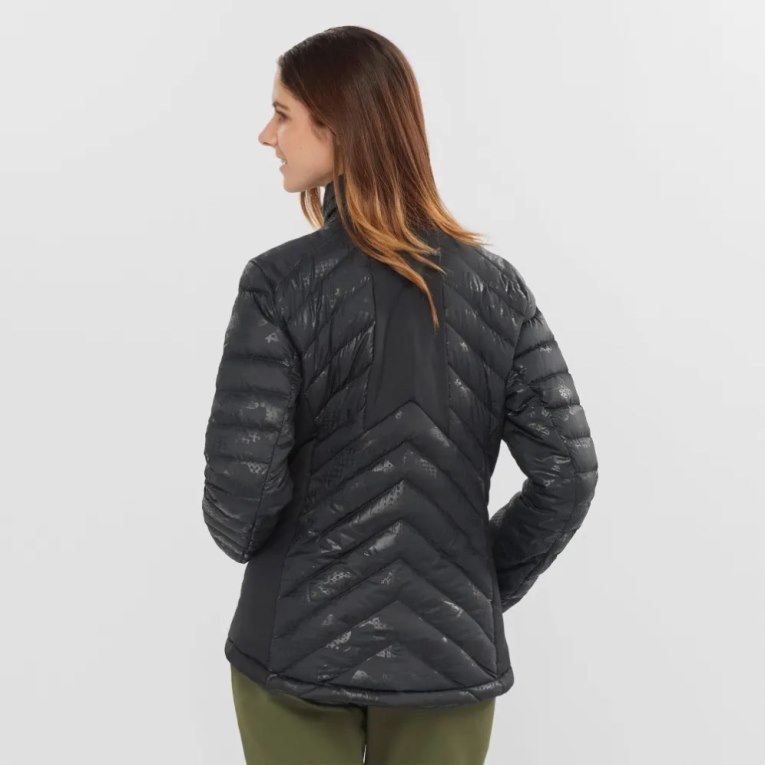 Black Salomon Essential Xwarm Down Women's Insulated Jackets | IE OP6541